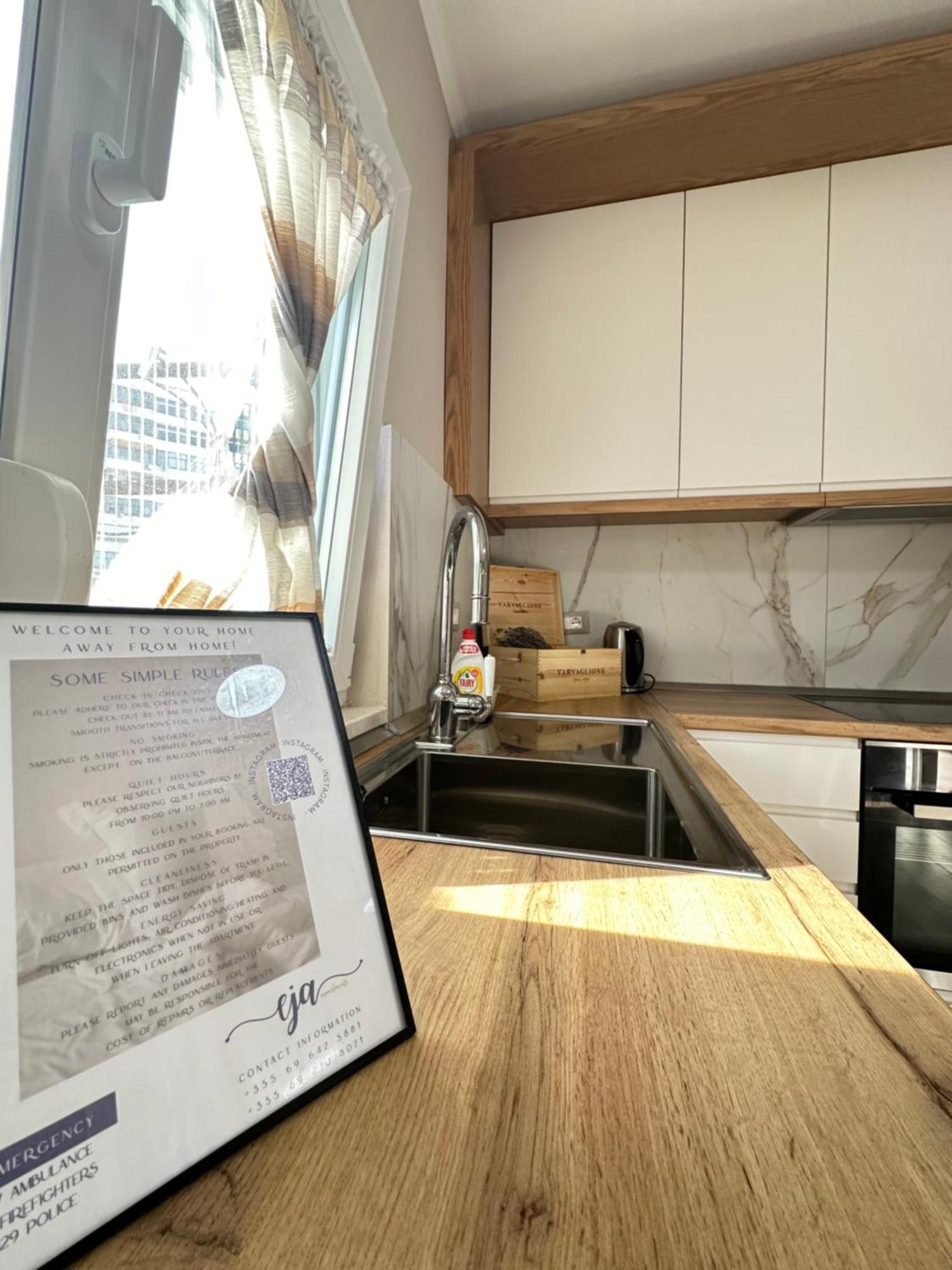 Eja Apartment 3 Tirana Zewnętrze zdjęcie
